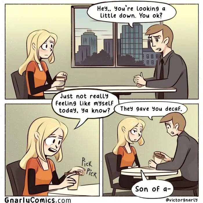 21 Funny Comics By Victor Gnarly That Blend Tech With The Weirdness Of Daily Life