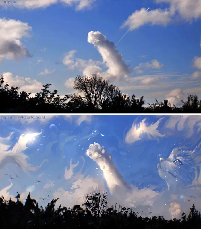 Artist Reimagines Reality With Fantasy Elements, Reawakening Childlike Wonder (48 Pics)