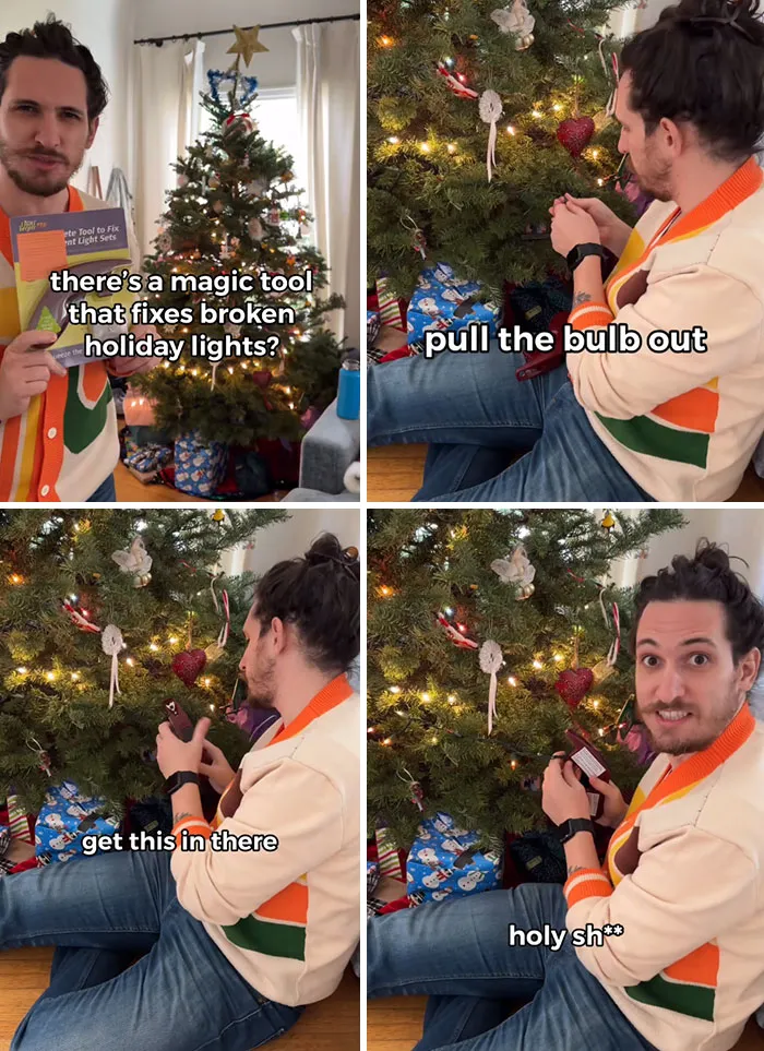 There's A Magic Tool That Fixes Broken Holiday Lights