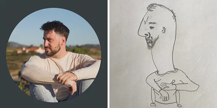 This Artist Roasts Profile Pics With Hilarious And Unflattering Cartoons (30 Pics)