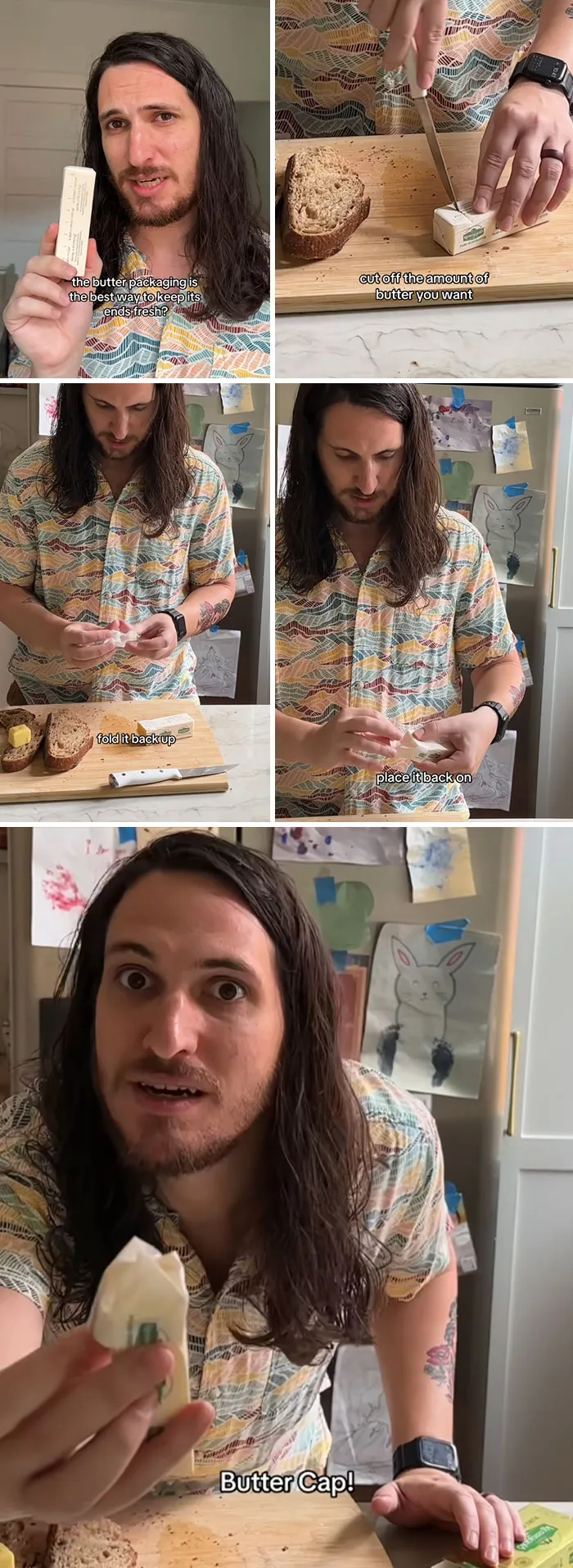 The Butter Packaging Is The Best Way To Keep Its Ends Fresh