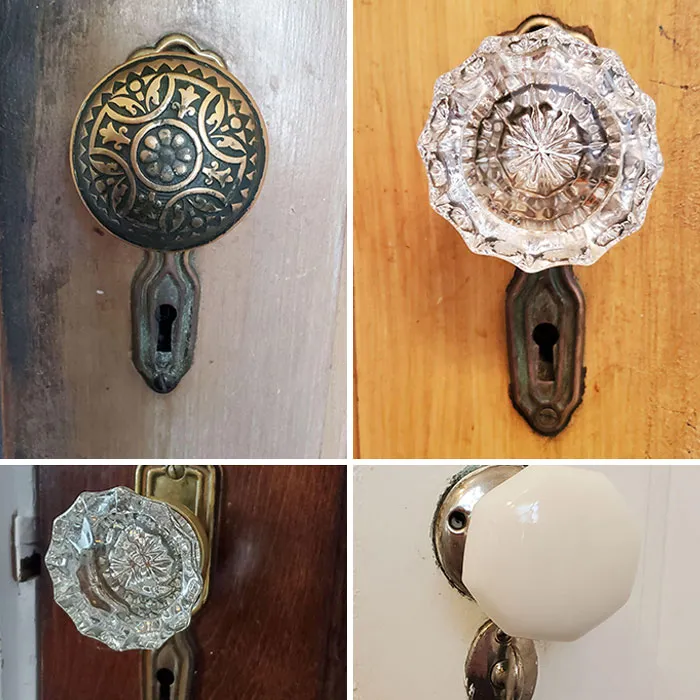 Nuestra casa todavía conserva todos los pomos de las puertas originales de 1928