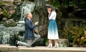 Secret Marriage Proposal In The Kyoto Garden, London