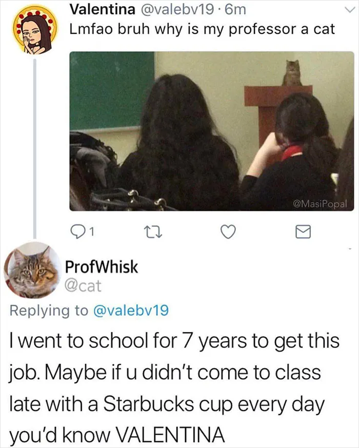This Is Why You Pay Attention, Valentina!