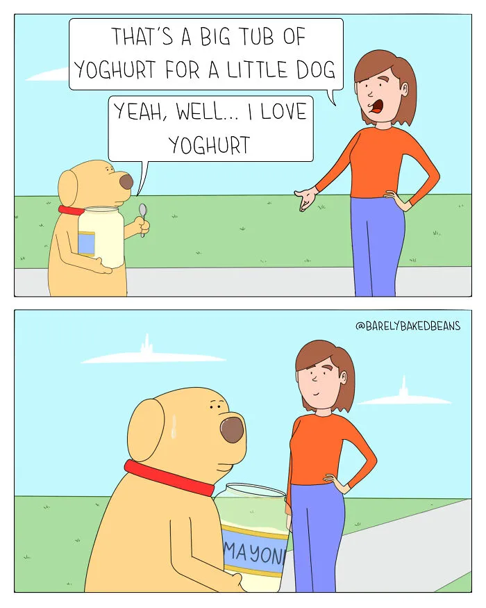 Barely Baked Beans: A Comic That Proves Your Dog Might Secretly Be Running The Show (26 Pics)