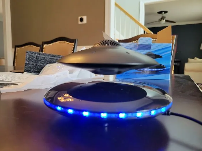 Impress Your Friends And Confuse Your Pets With The Otherworldly Sound And Sight Of A <a Style="Display:inline;" Href="Https://Www.amazon.com/Magnetic-Levitating-Rotation-Floating-Bluetooth/Dp/B091lwx7z8?ie=utf8&linkcode=ll1&tag=bpstarfish-20&linkid=3c5b7a6f242c490050604ee690808c5e&language=en_us&ref_=as_li_ss_tl" Target="_blank"><span Style="Font: Inherit; Color: #d74b1f;"> Levitating UFO Bluetooth Speaker </Span>