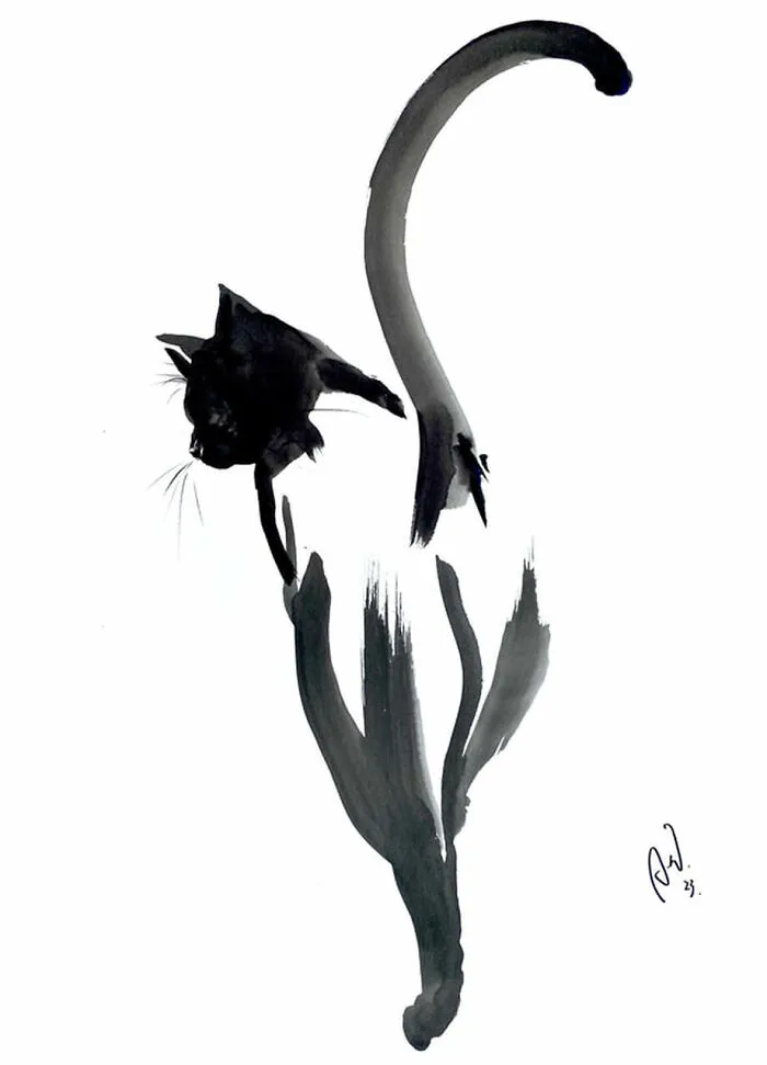 50 Purrfect Pieces Of Cat Art That Captured Our Hearts