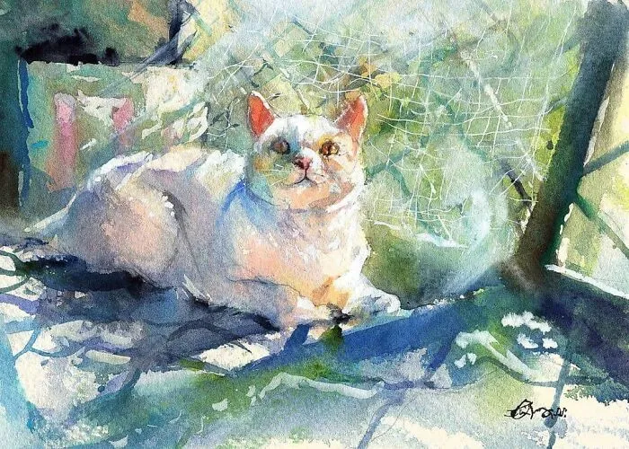 50 Purrfect Pieces Of Cat Art That Captured Our Hearts