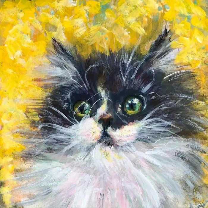 50 Purrfect Pieces Of Cat Art That Captured Our Hearts