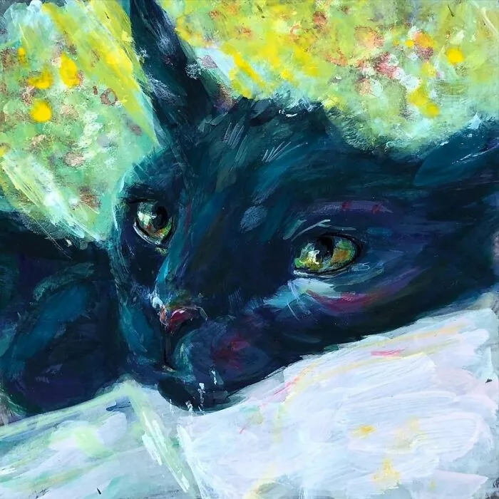 50 Purrfect Pieces Of Cat Art That Captured Our Hearts
