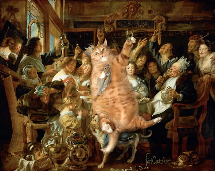 50 Purrfect Pieces Of Cat Art That Captured Our Hearts