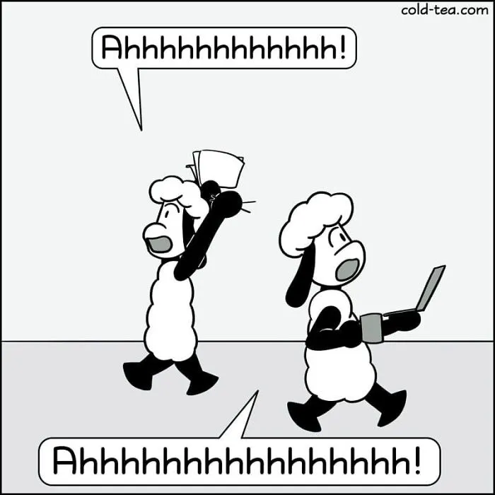 50 New Comics By Kowo That Turn Everyday Life Into Something Absurd