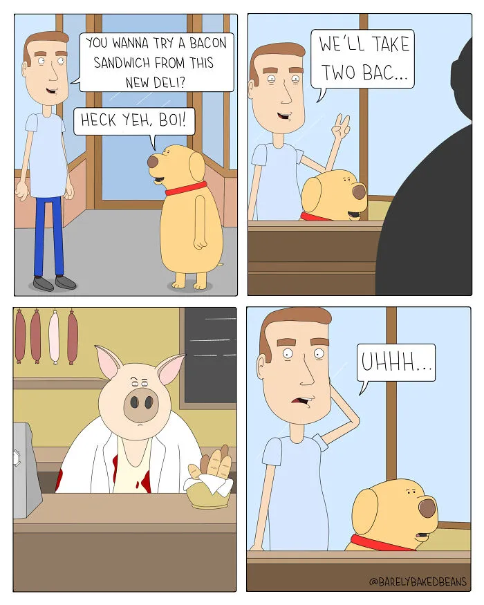 Everyday Pet Chaos Captured In Brilliantly Funny Comics By Daniel Matheson (26 New Pics)