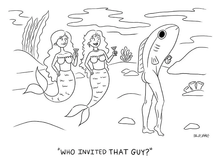 20 Brilliant One-Panel Gag Cartoons By Ellen Liebenthal That Capture Life’s Absurdity Just Right
