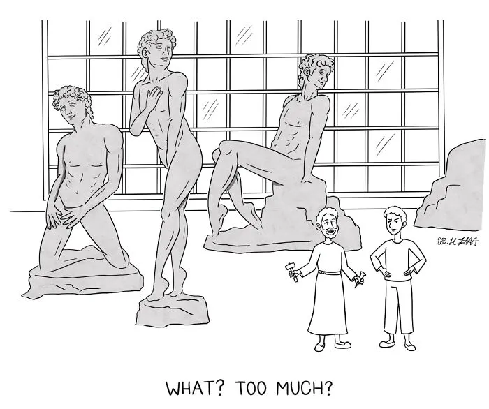 20 Brilliant One-Panel Gag Cartoons By Ellen Liebenthal That Capture Life’s Absurdity Just Right
