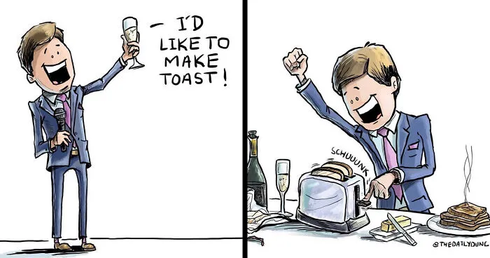 This Artist Gives Voices To Random Things, And The Results Are Hilarious (20 New Comics)