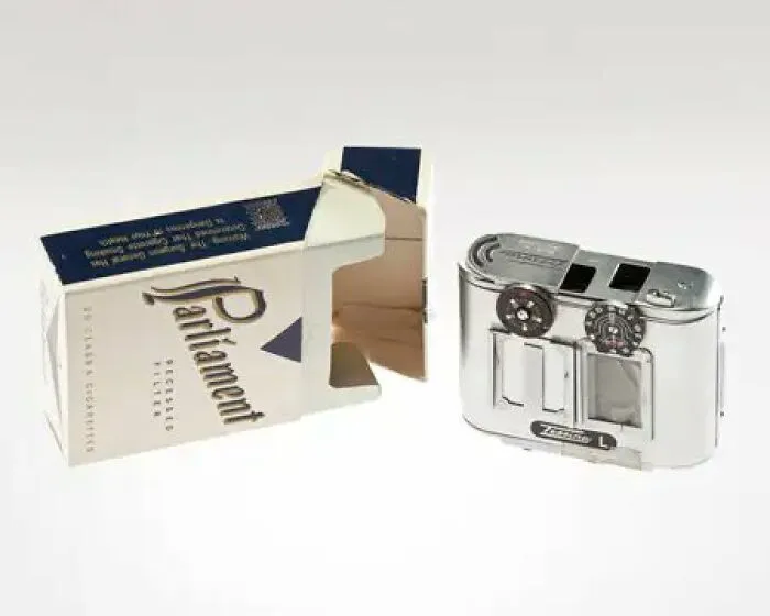 A Camera That Fits In A Cigarette Pack