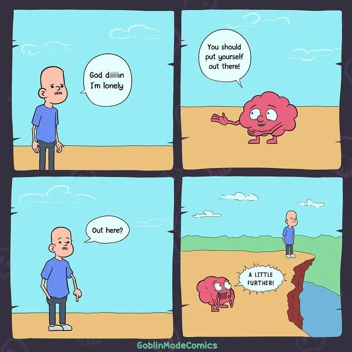 48 Darkly Hilarious And Twisted Comics By Goblin Mode Comics