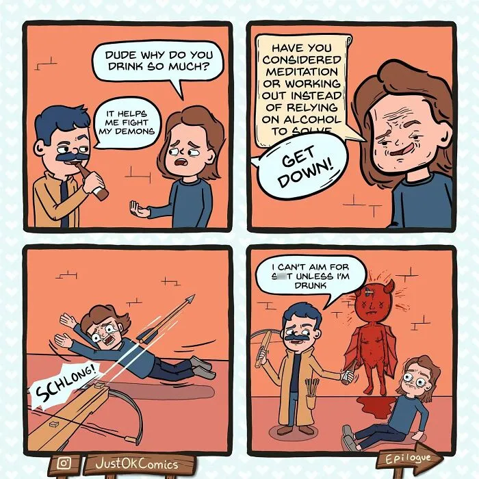48 Darkly Hilarious And Twisted Comics By Goblin Mode Comics