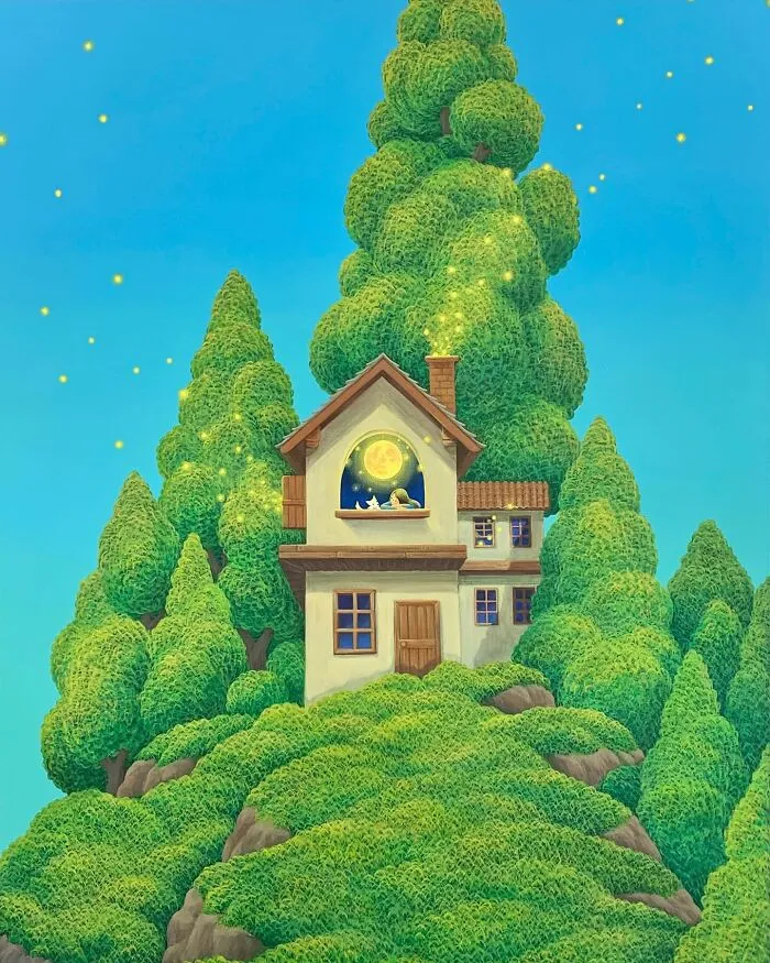Invitation To Pause: 40 Incredibly Calming Artworks By Mulgil Kim