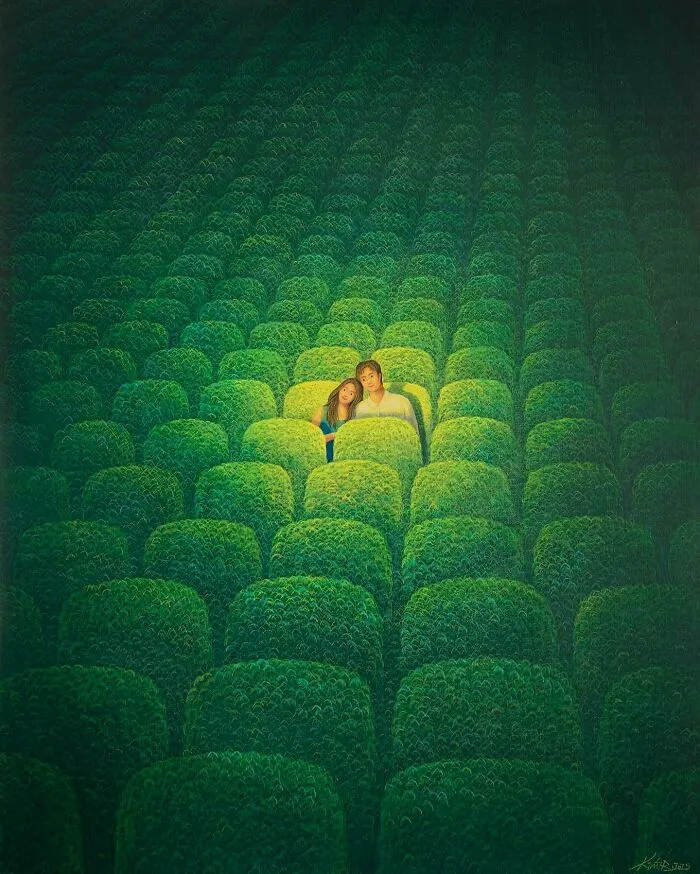 Invitation To Pause: 40 Incredibly Calming Artworks By Mulgil Kim