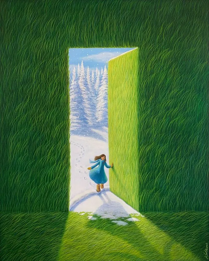 Invitation To Pause: 40 Incredibly Calming Artworks By Mulgil Kim