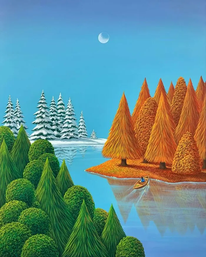 Invitation To Pause: 40 Incredibly Calming Artworks By Mulgil Kim
