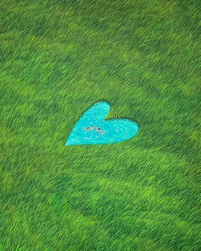 Invitation To Pause: 40 Incredibly Calming Artworks By Mulgil Kim