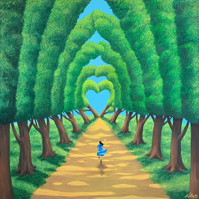Invitation To Pause: 40 Incredibly Calming Artworks By Mulgil Kim