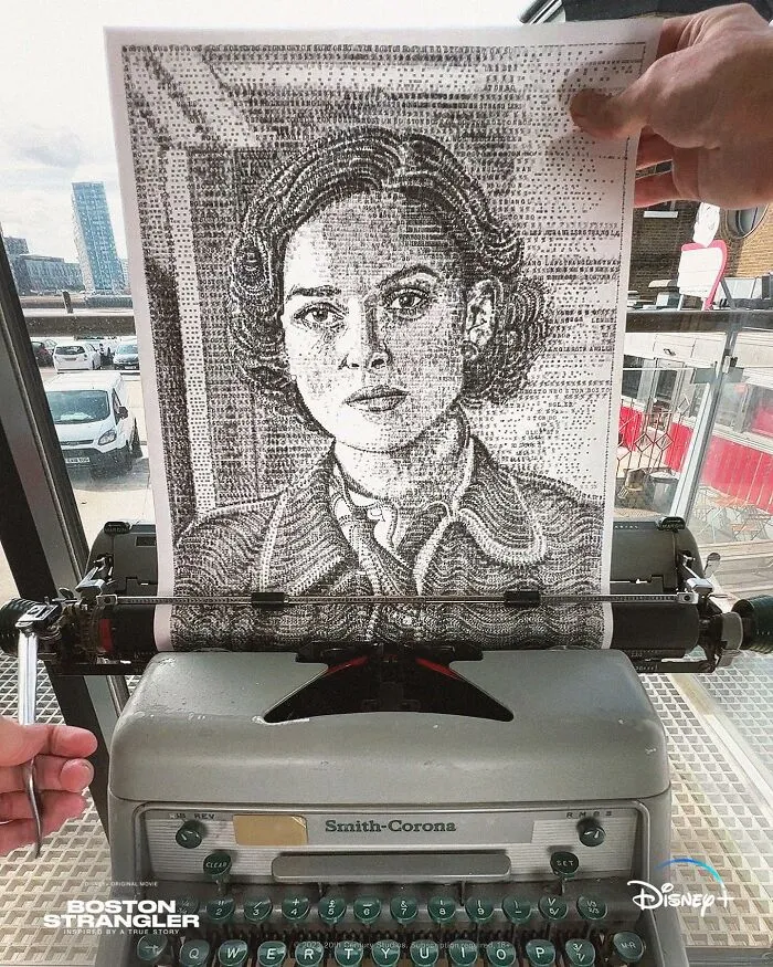 This Artist Draws With A Typewriter, Here Are 30 Of His New Impressive Images