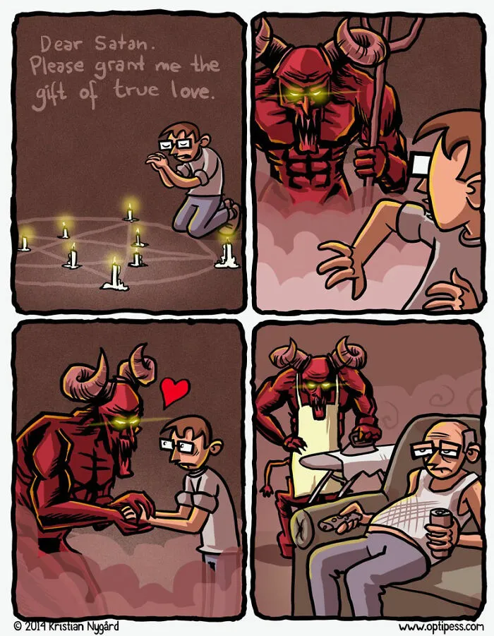 39 Witty And Twisted Comics By Optipess That Might Brighten Your Day (New Pics)