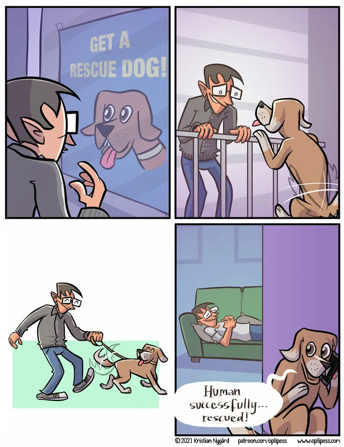 39 Witty And Twisted Comics By Optipess That Might Brighten Your Day (New Pics)