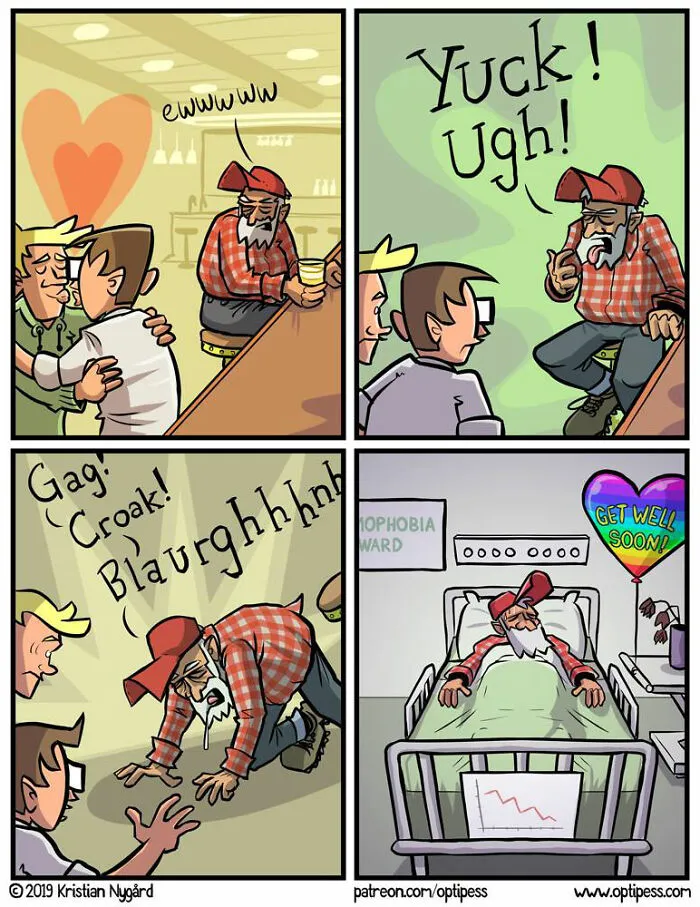 39 Witty And Twisted Comics By Optipess That Might Brighten Your Day (New Pics)