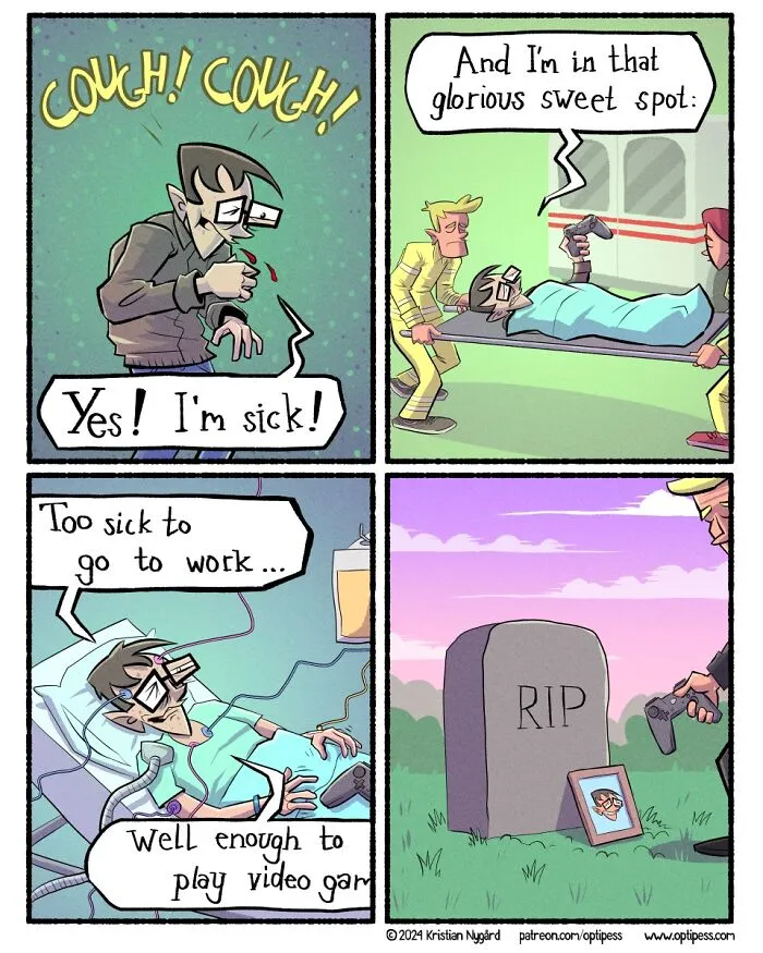 39 Witty And Twisted Comics By Optipess That Might Brighten Your Day (New Pics)