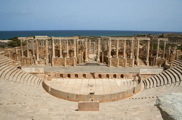 Archaeological Site Of Leptis Magna