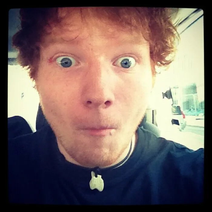 Ed Sheeran 2012: "First Instagram Post, On The Way To Hackney Weekender"