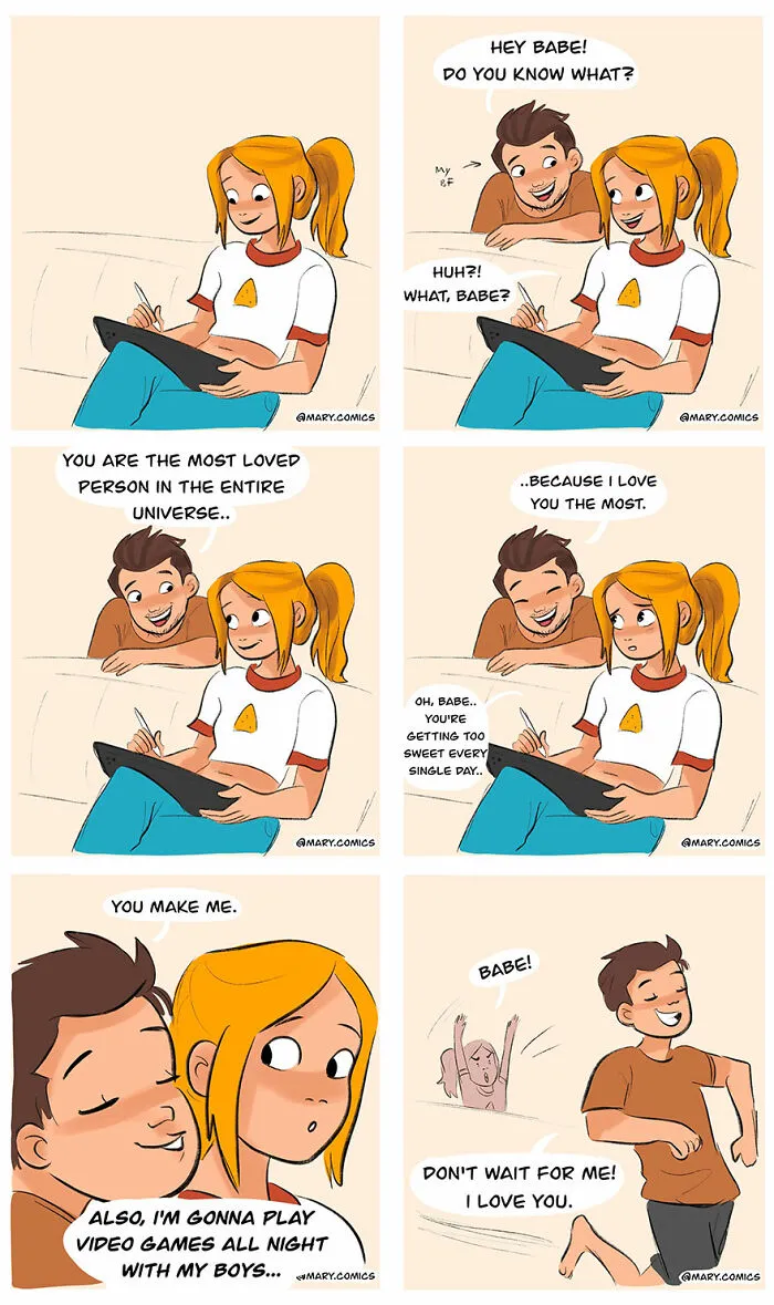 32 New Comics Depicting Everyday Situations By Mary Nicola
