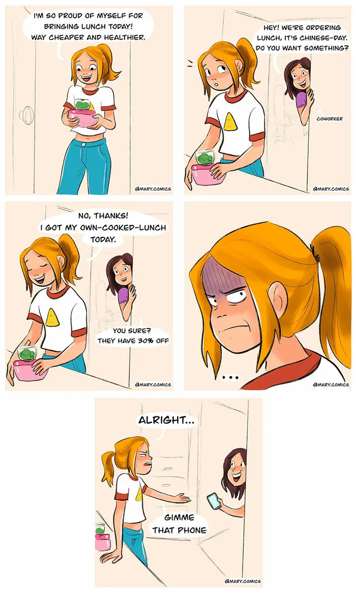 32 New Comics Depicting Everyday Situations By Mary Nicola