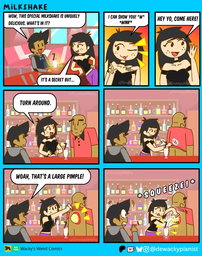 If You Like Chaotic Comedy, These 15 Comics By ‘De Wacky Pianist’ Might Be For You