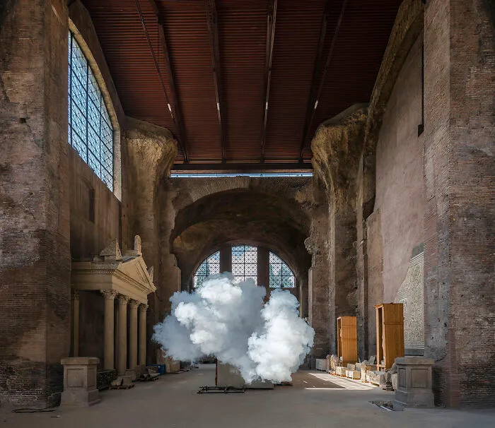 This Artist Creates Real Clouds Indoors, And They Disappear In Seconds (16 Pics)