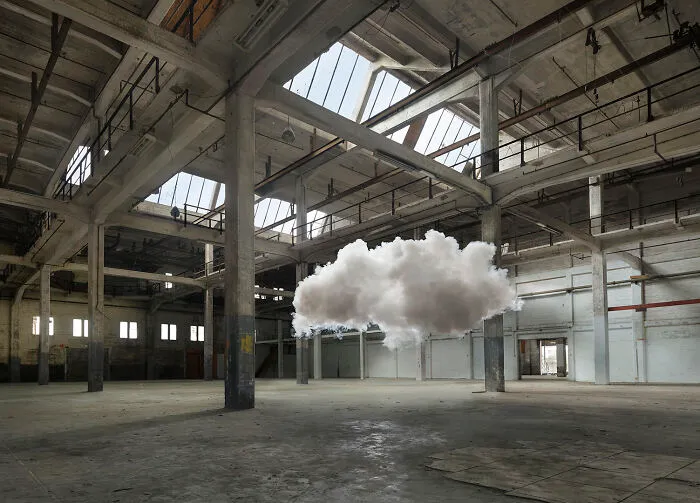 This Artist Creates Real Clouds Indoors, And They Disappear In Seconds (16 Pics)