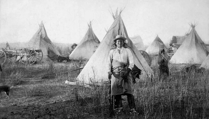Young Man Afraid Of His Horses And His Tepee Taken At, Sioux, 1891