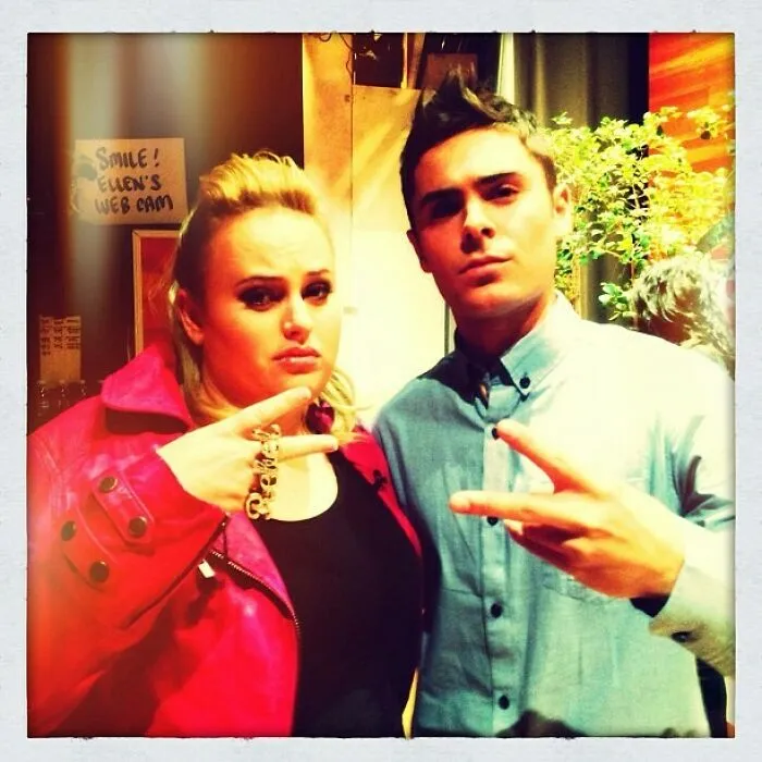 Zac Efron 2012: "Hey Guys. Just Met One Of My Favorite New Actors - Rebel Wilson"