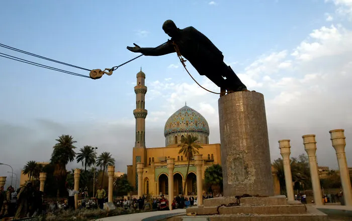George W. Bush Invading Iraq In 2003