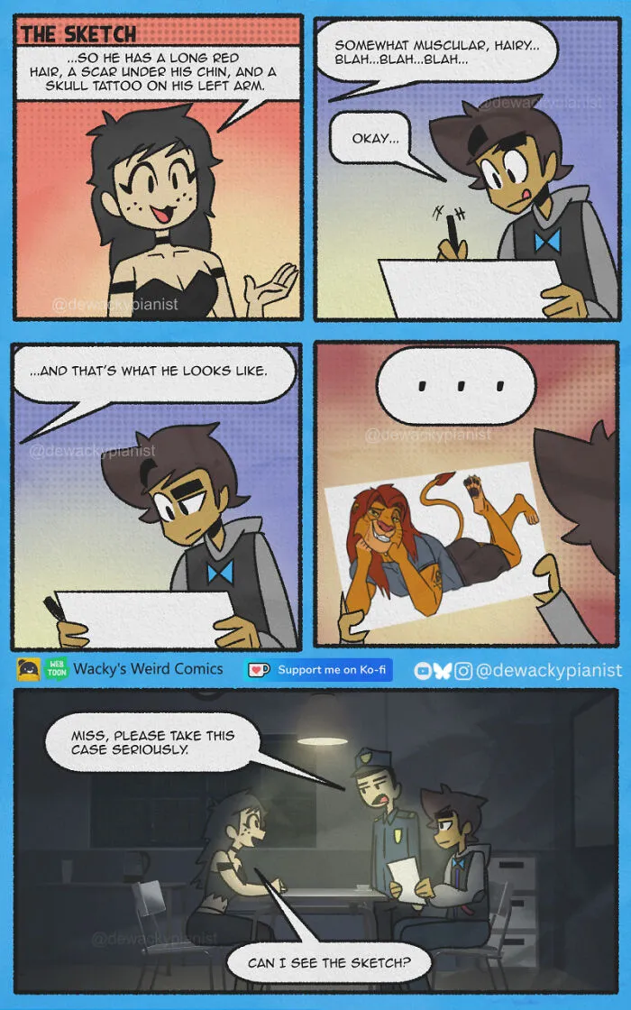If You Like Chaotic Comedy, These 15 Comics By ‘De Wacky Pianist’ Might Be For You