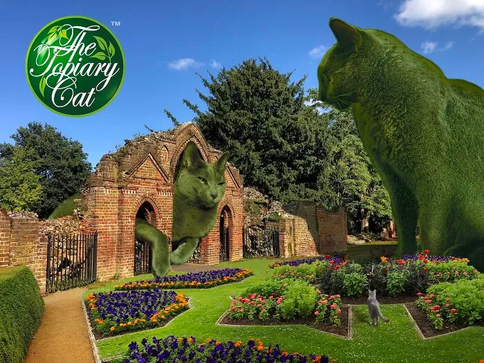 "The Topiary Cat": Richard Saunders’ Stunning Tribute To His Late Pet (29 New Pics)