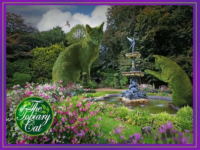 "The Topiary Cat": Richard Saunders’ Stunning Tribute To His Late Pet (29 New Pics)