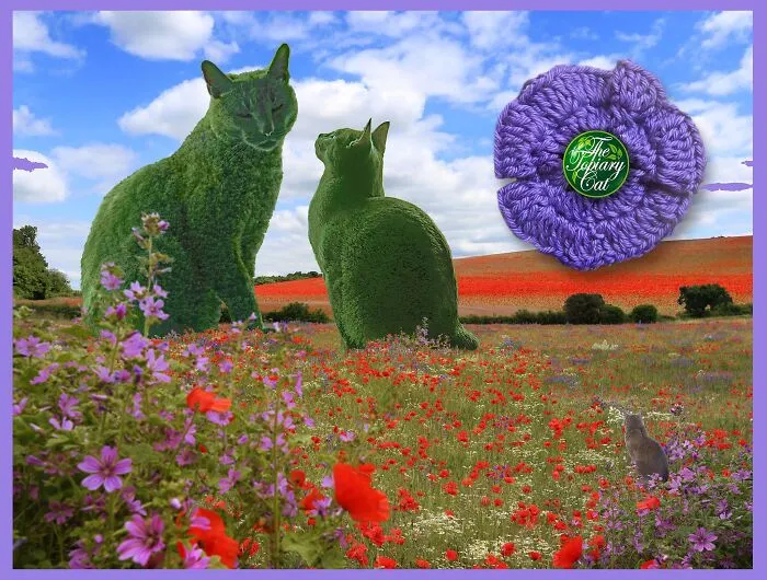 "The Topiary Cat": Richard Saunders’ Stunning Tribute To His Late Pet (29 New Pics)