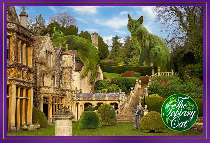 "The Topiary Cat": Richard Saunders’ Stunning Tribute To His Late Pet (29 New Pics)