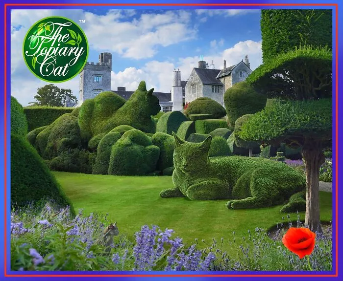 "The Topiary Cat": Richard Saunders’ Stunning Tribute To His Late Pet (29 New Pics)